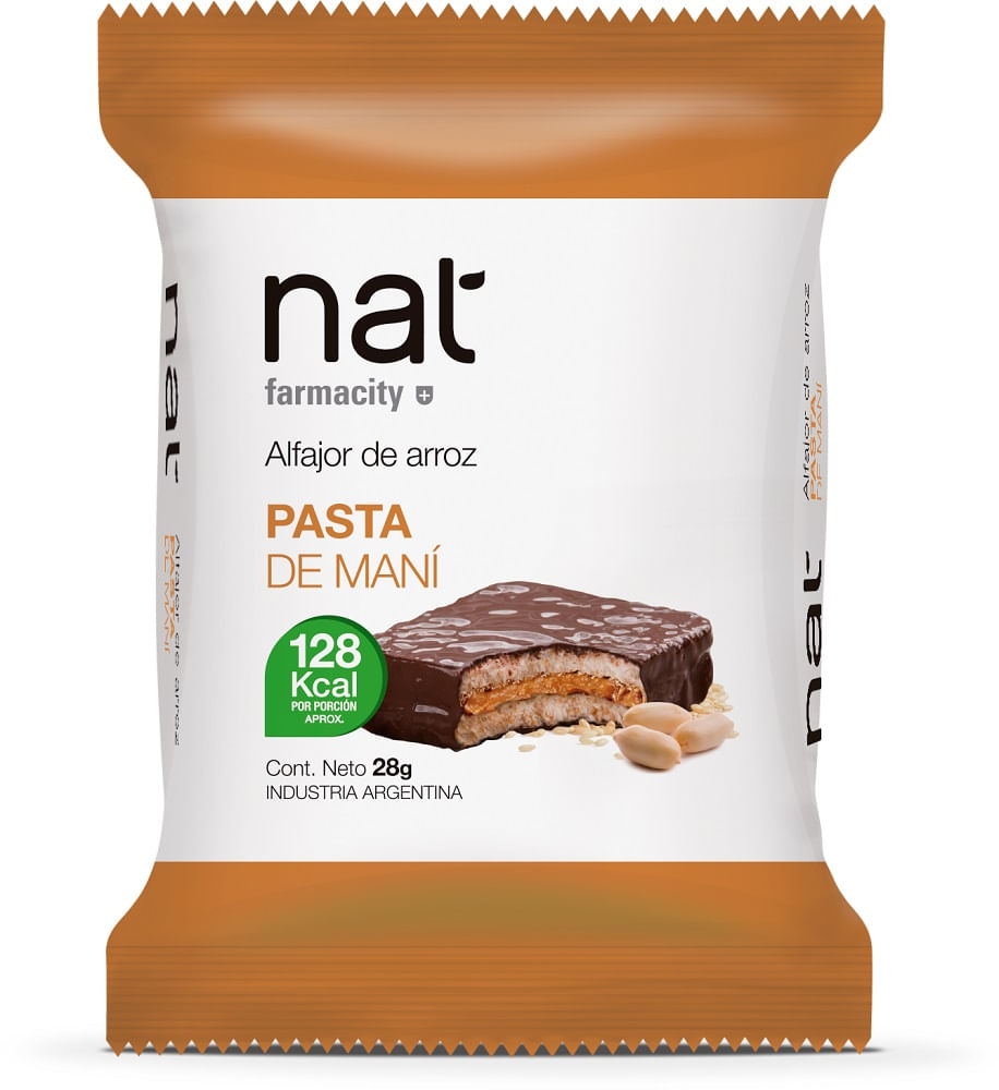 Alfajor Arroz Maní x 28 gr TuFarmacity