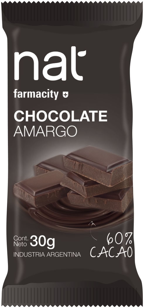 Chocolate Amargo 30 gr