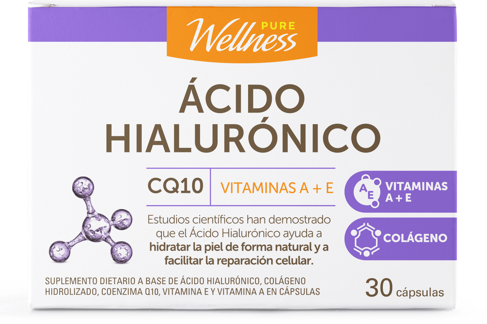 Acido Hialuronico x 30 Caps