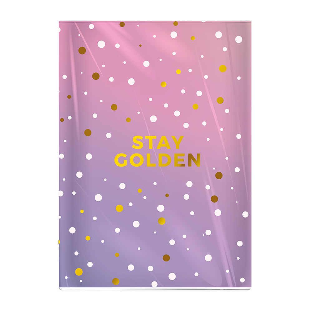 Cuaderno Cosido A4 Stay Golden
