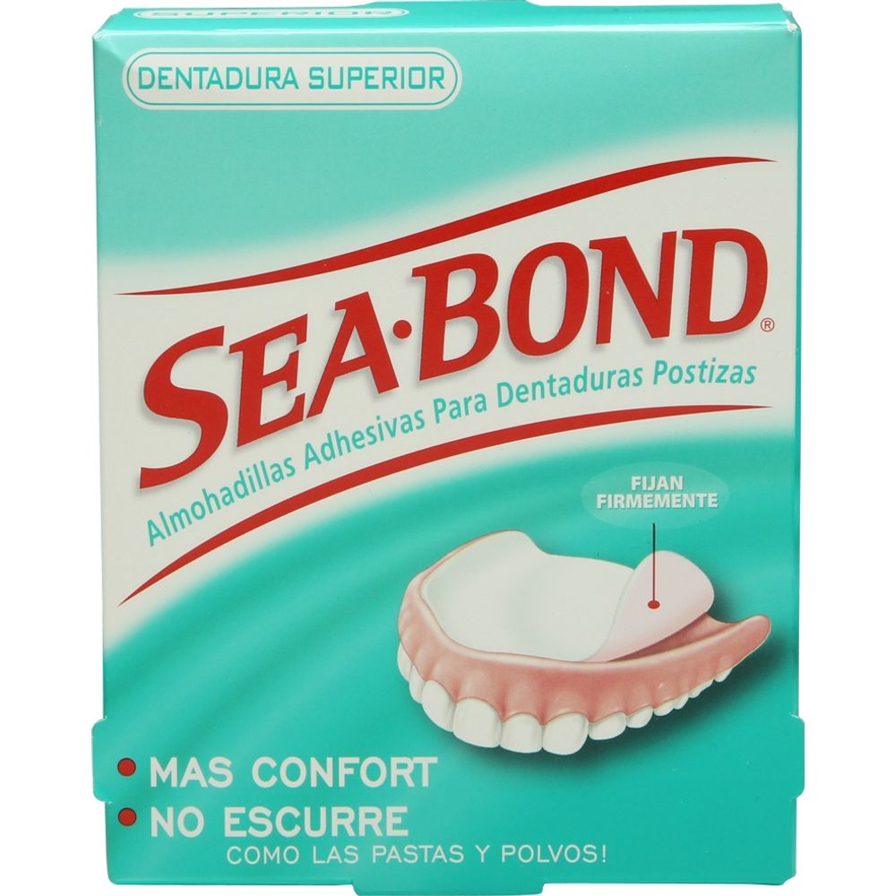 Necesitar Leia Tropical Almohadillas Adhesivas Sea Bond para Dentaduras Postizas x 18 un -  farmacityar