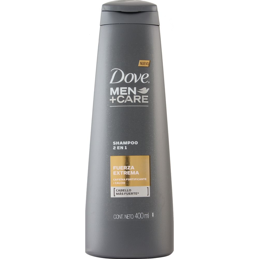 Shampoo Dove Men Fuerza Extrema botella x 400 ml farmacityar