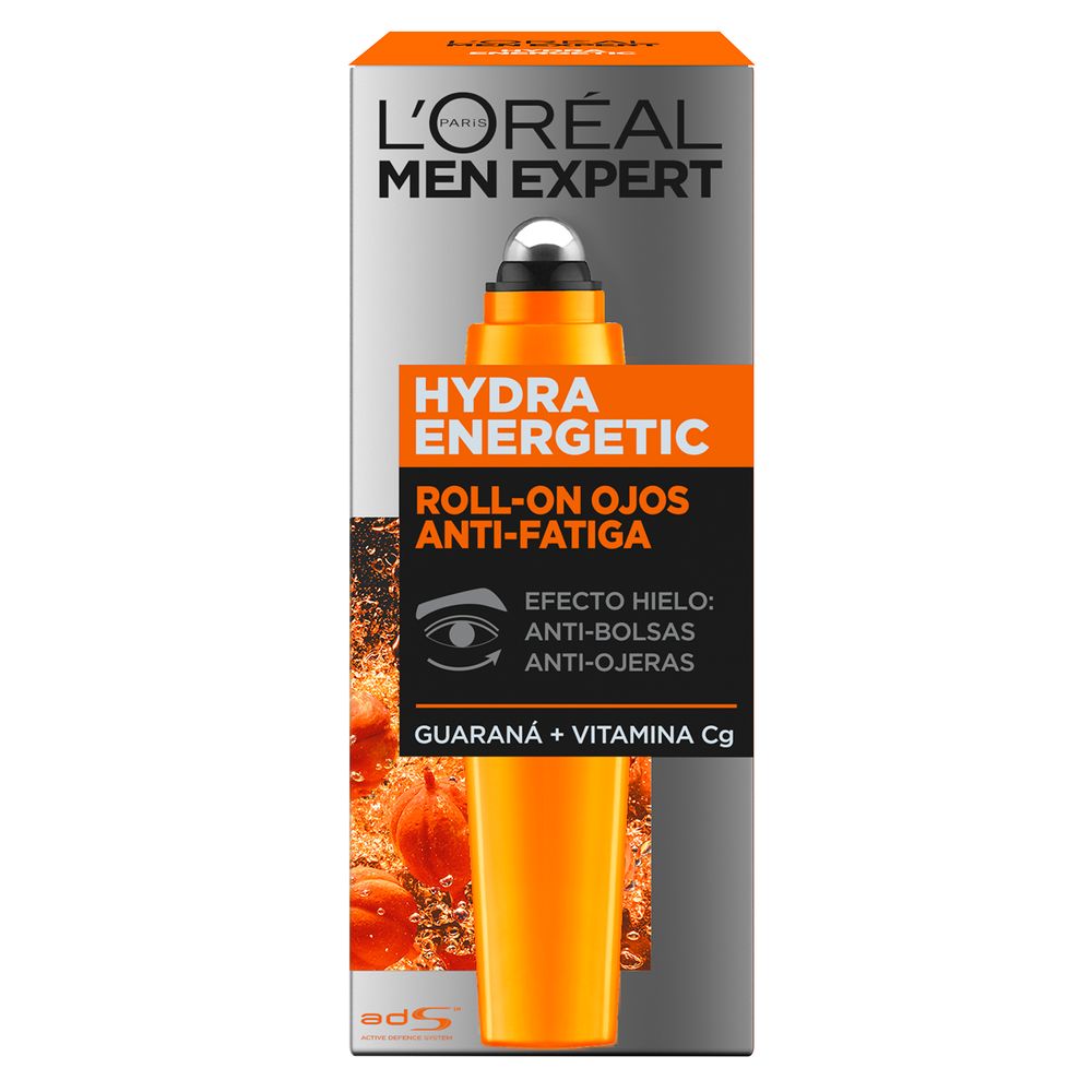 Contorno de Ojos L´Oréal ParÃs Men Expert Hydra Energetic Roll On x 10 ml - farmacityar crema contorno de ojos loreal precios