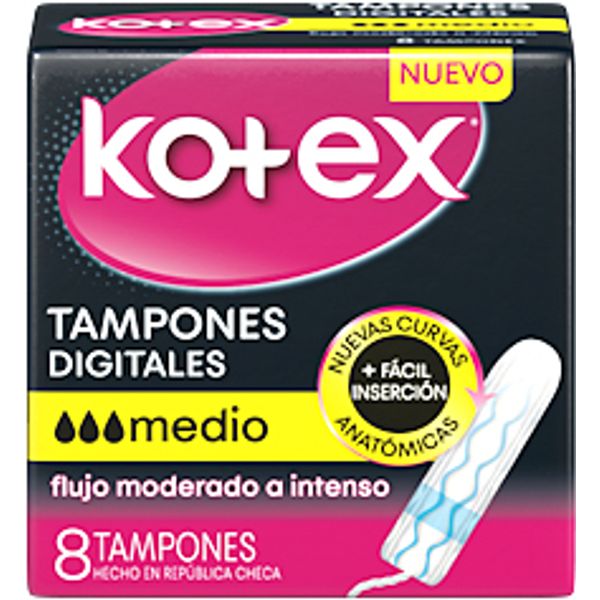 tampones-kotex-medio-caja-x-8-un