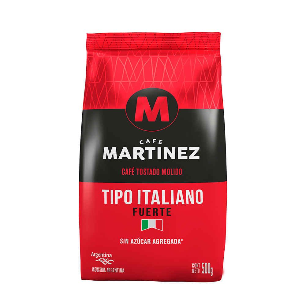 Café Martínez Italiano Molido x 500 Gr farmacityar