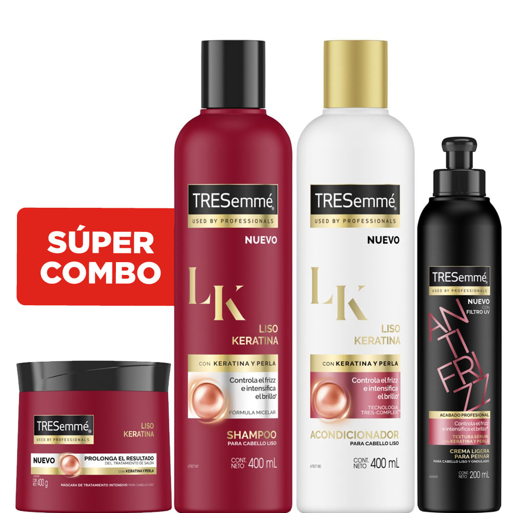 Combo Tresemme Control de Frizz 1 farmacityar