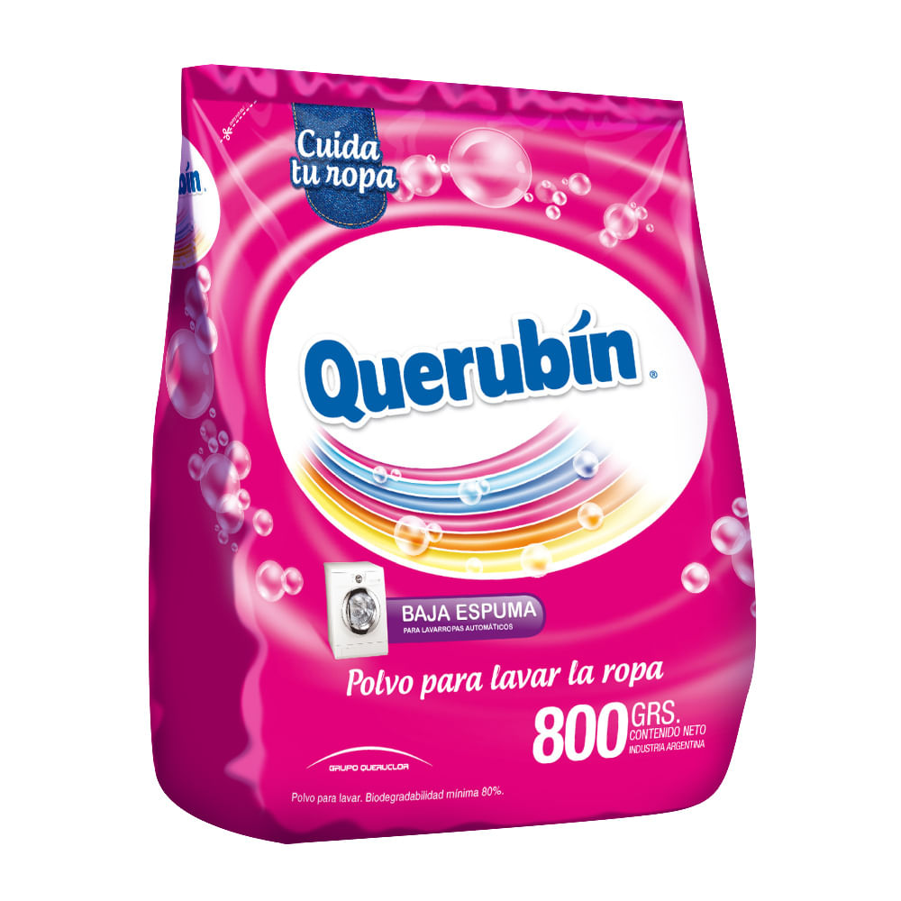JabĂłn en Polvo QuerubĂn Baja Espuma x 800 g - farmacityar jabon en polvo