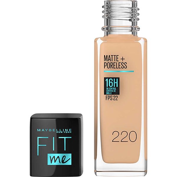 Base Líquida de Maquillaje Maybelline Fit Me Matte Poreless Foundation x 30  ml - farmacityar