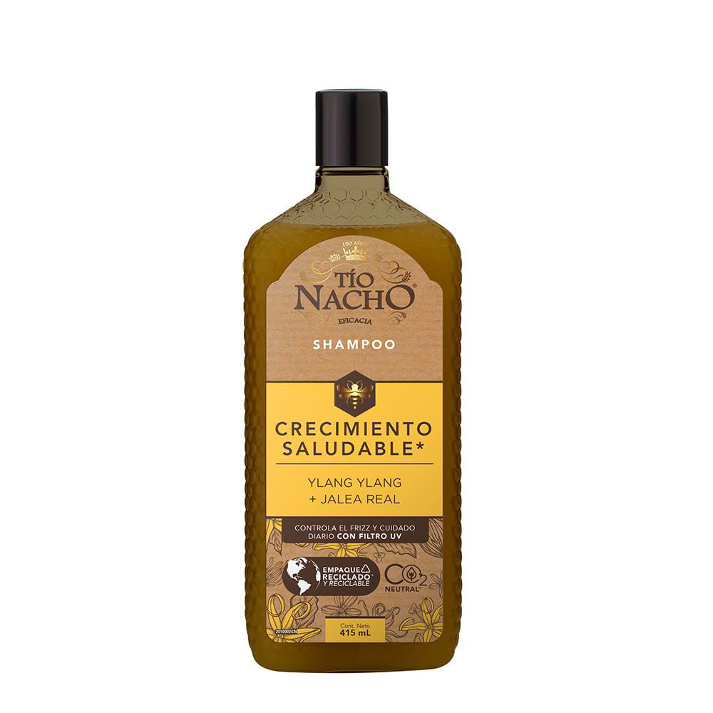 Shampoo Tío Nacho Crecimiento Saludable x 415 ml farmacityar