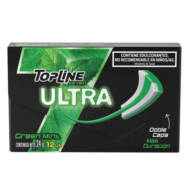 chicles-topline-7-ultra-green-mint-x-24-gr