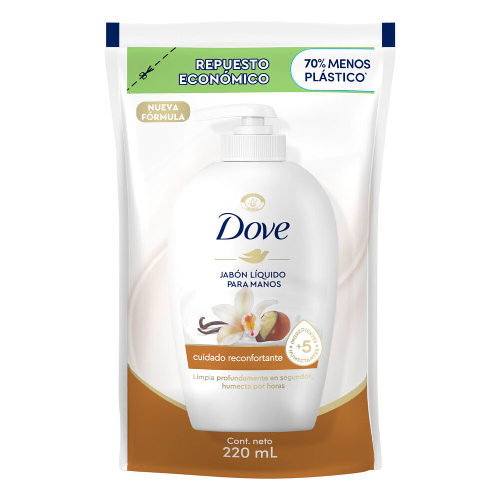 consumirse Formación Amoroso Jabón Líquido Dove Doypack Cuidado Reconfortante x 220 ml - farmacityar