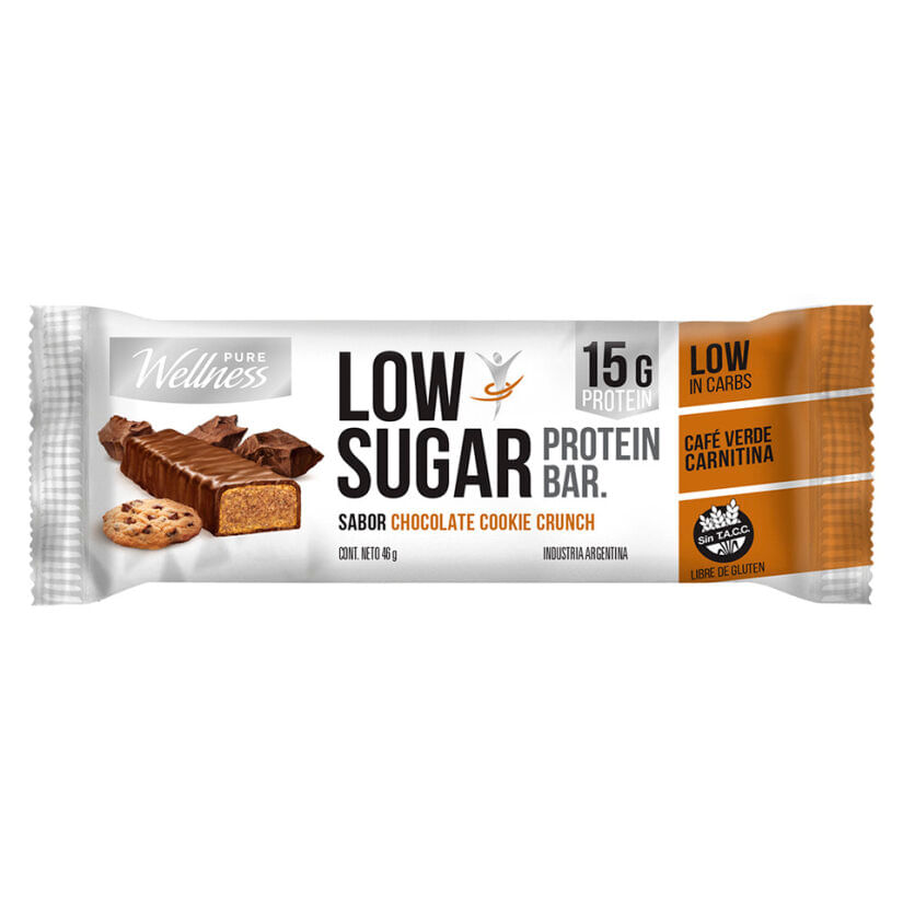 Barra Protéica Low Sugar Cookie Crunch x 45 g
