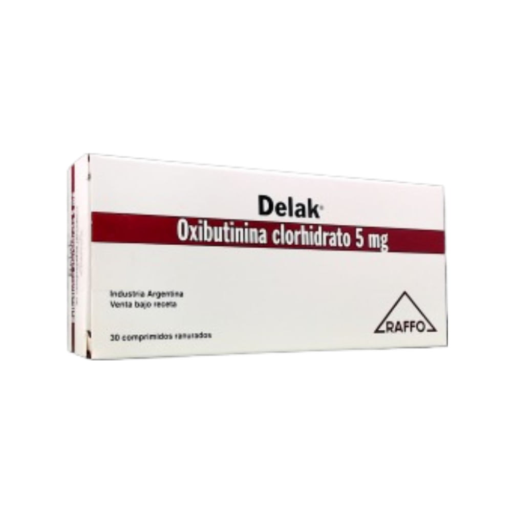 Delak Oxibutinina x 30 Comp