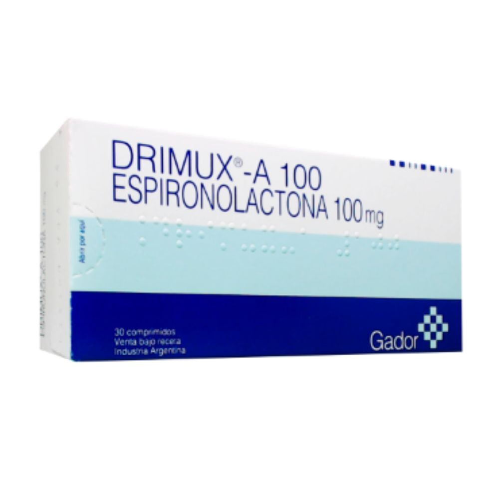 Drimux A Espironolactona 100 mg x 30 Comp