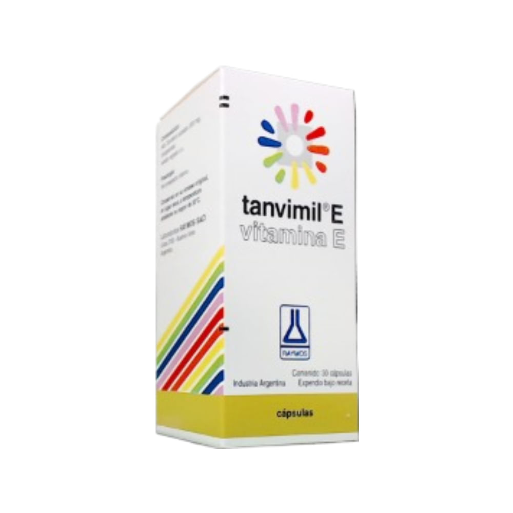 Tanvimil E Vitamina E x 30 Cáps