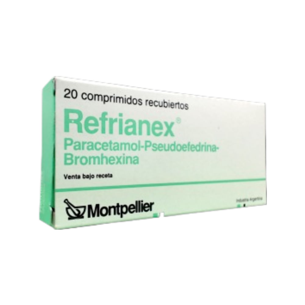 Refrianex Paracetamol + Asoc. x 20 Comp