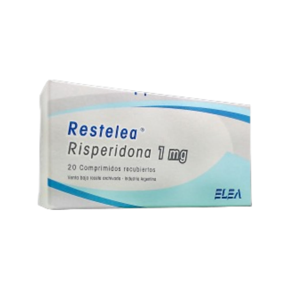 Restelea 1 mg Risperidona x 20 Comp