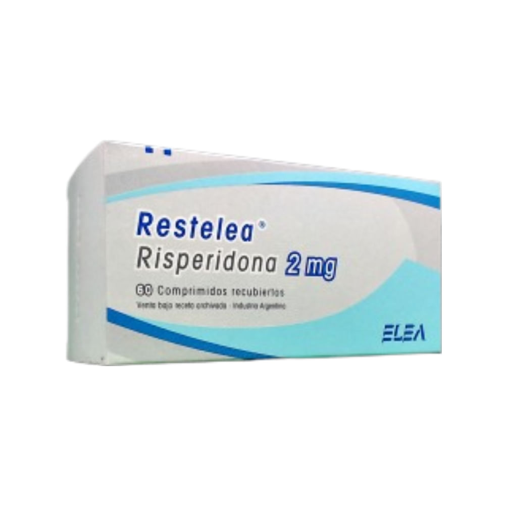 Restelea 2 mg Risperidona x 60 Comp