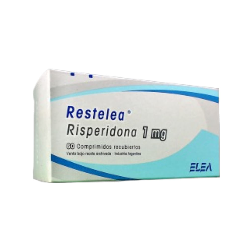 Restelea 1 mg Risperidona x 60 Comp